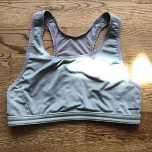 Patagonia sports bra, nude/tan, size:L